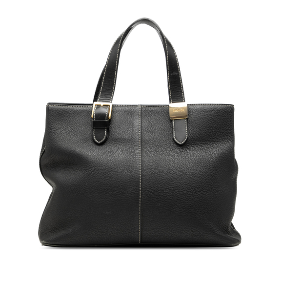 Burberry Handbags - Pre-Loved Burberry Leather Tote